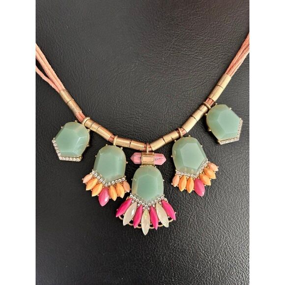 Jcrew Mint Green/Corded Necklace - Picture 6 of 8